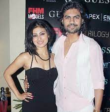 Gaurav Chopra with his ex-girlfriend Mouni