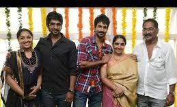Aadhi Pinisetty with his family